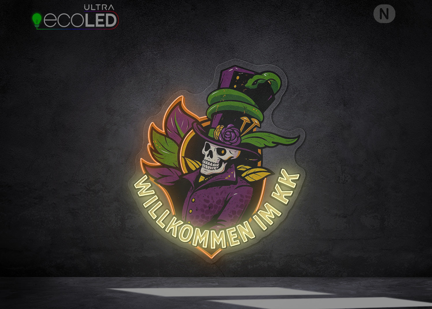 Individuelles Neonschild