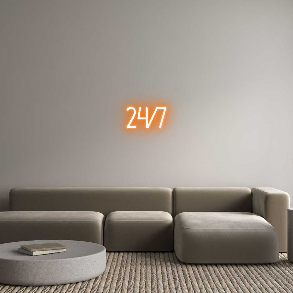 Individuelles Neon: 24/7