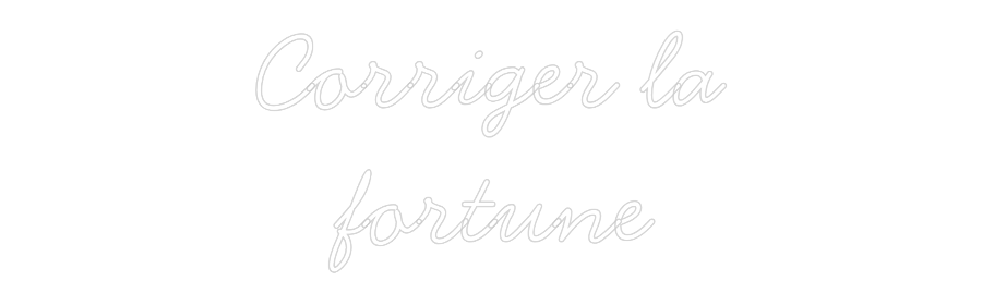 Individuelles Neon: Corriger la
...