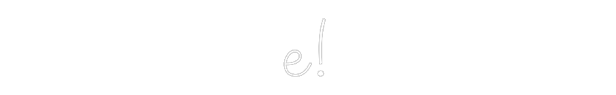 Individuelles Neon: e!