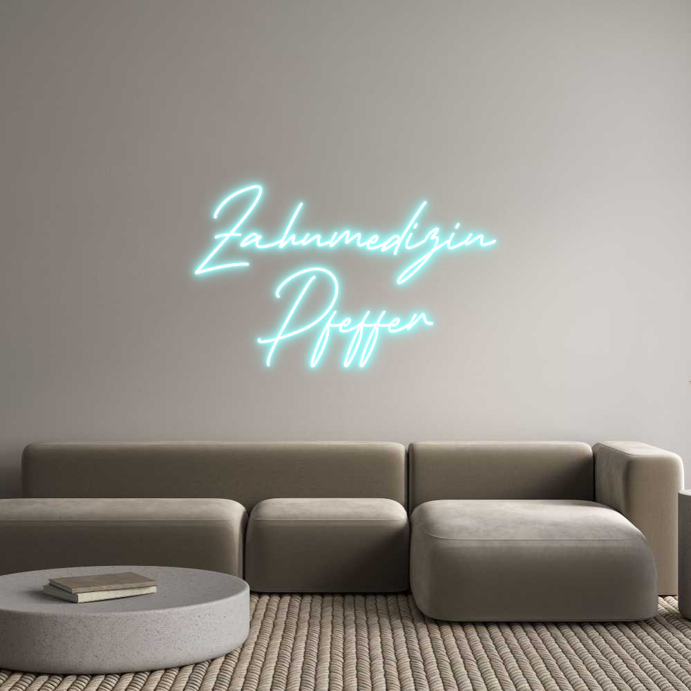 Individuelles Neon: Zahnmedizin
...