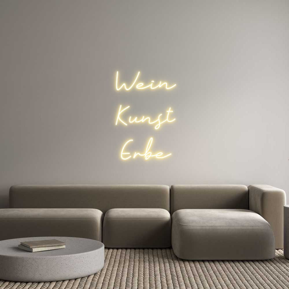 Individuelles Neon: Wein
Kunst
...