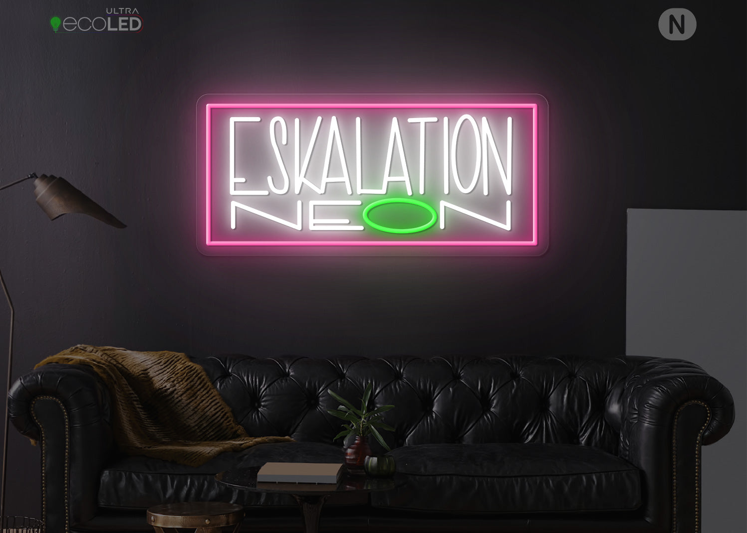 Individuelles Neonschild