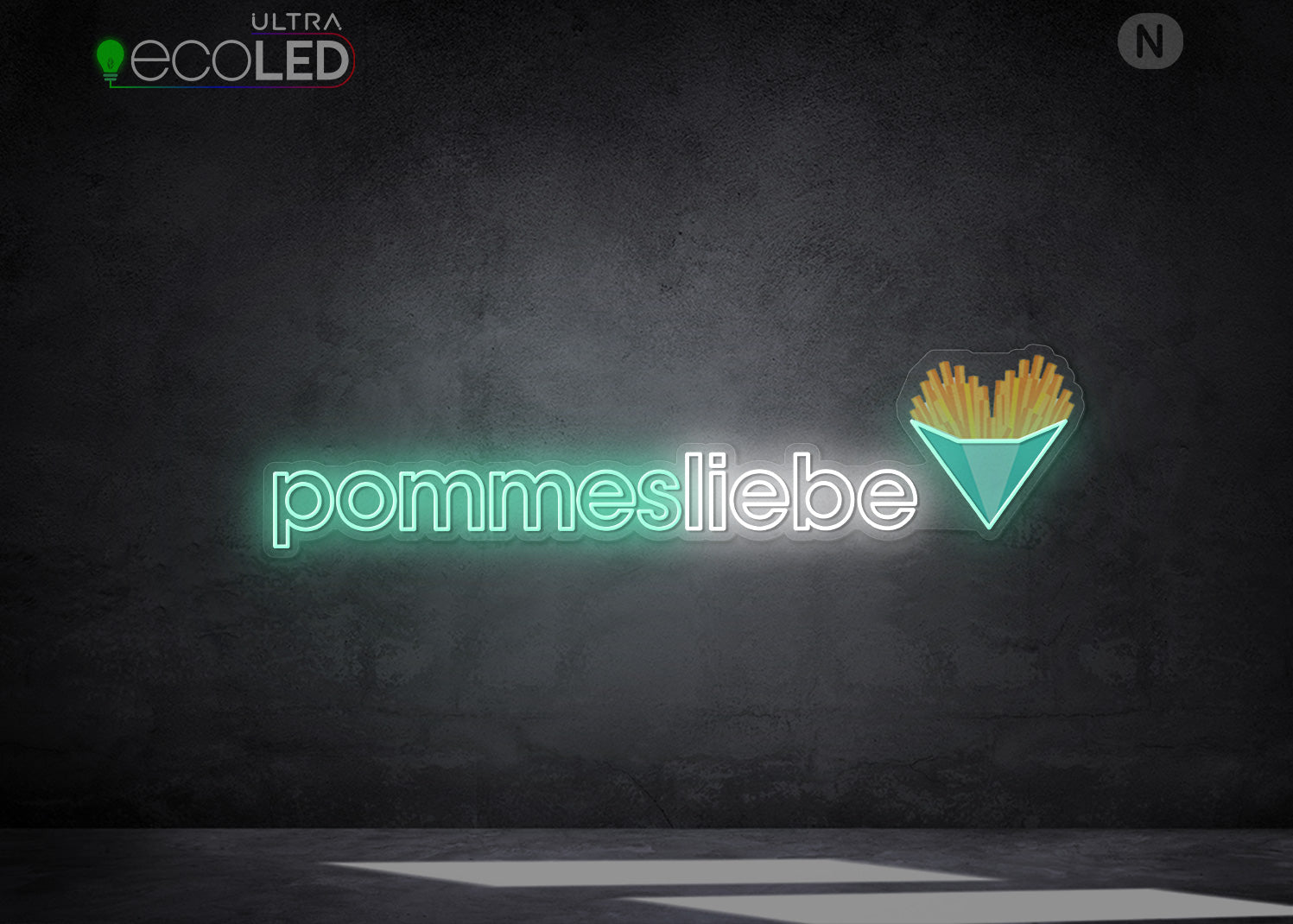 Individuelles Neonschild