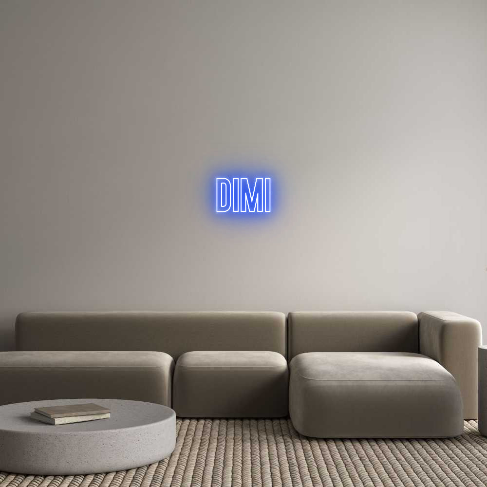 Individuelles Neon: Dimi