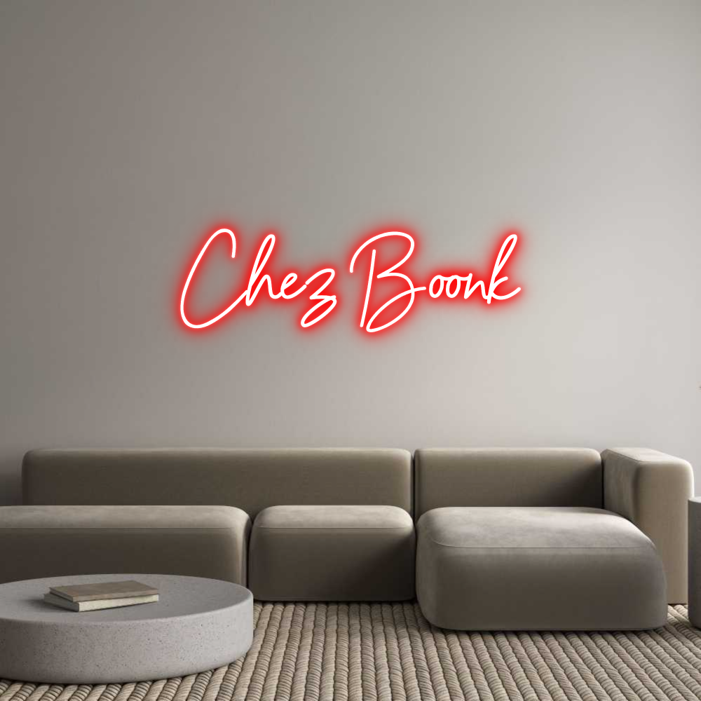 Individuelles Neon: Chez Boonk