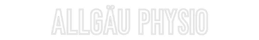 Individuelles Neon: ALLGÄU PHYSIO