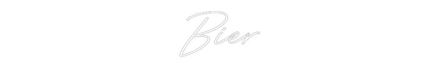 Individuelles Neon: Bier