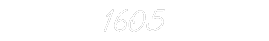 Individuelles Neon: 1605