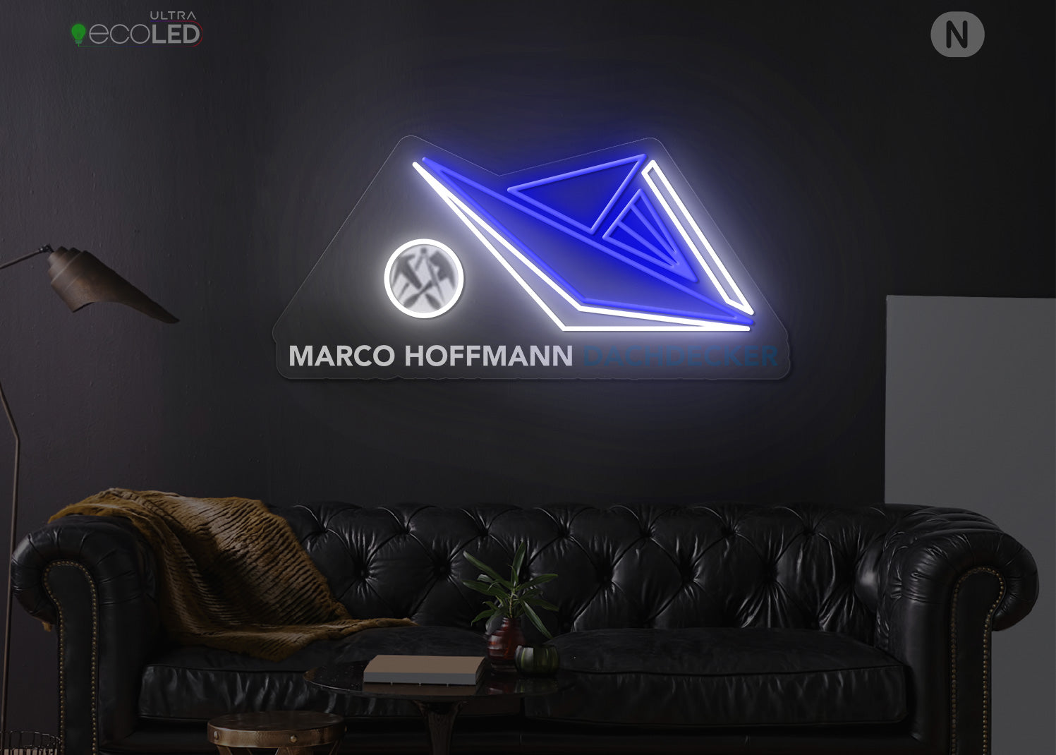 Individuelles Neonschild