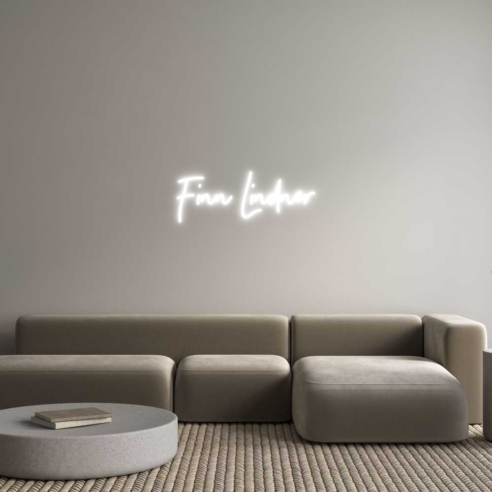 Individuelles Neon: Finn Lindner