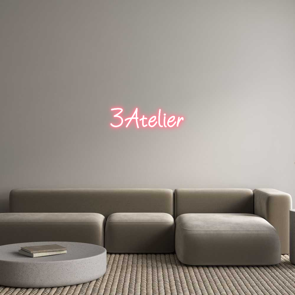 Individuelles Neon: 3Atelier
