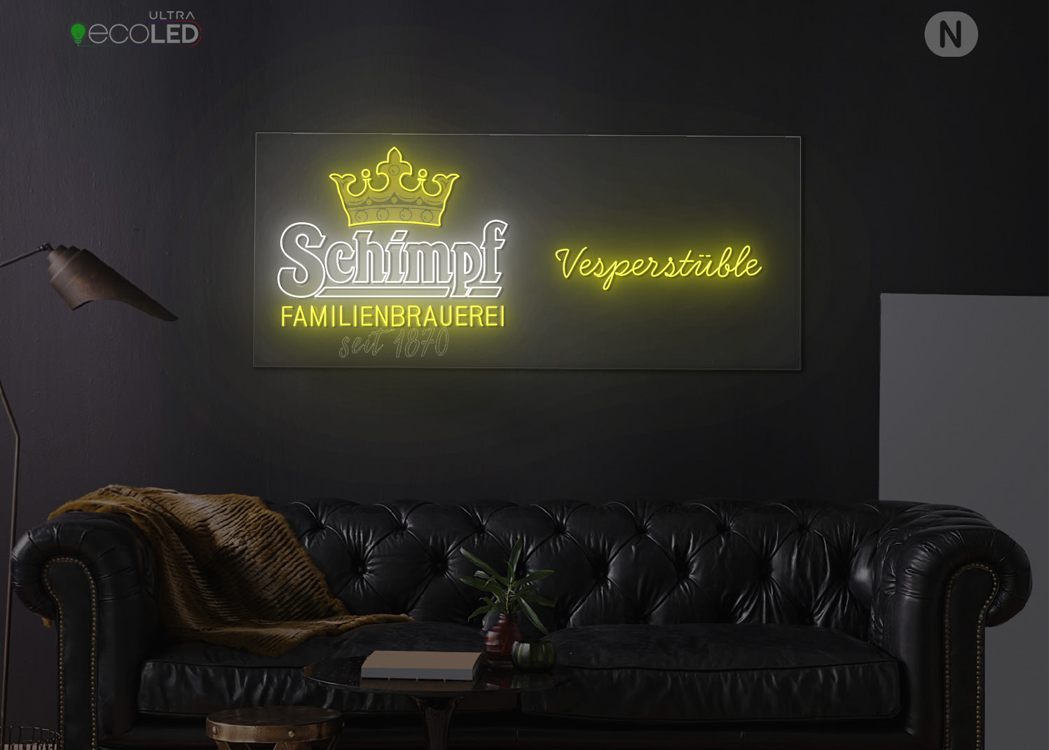 Individuelles Neonschild