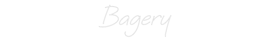 Individuelles Neon: Bagery