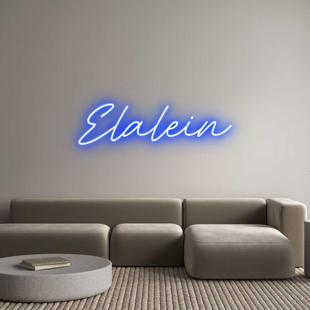 Individuelles Neon: Elalein