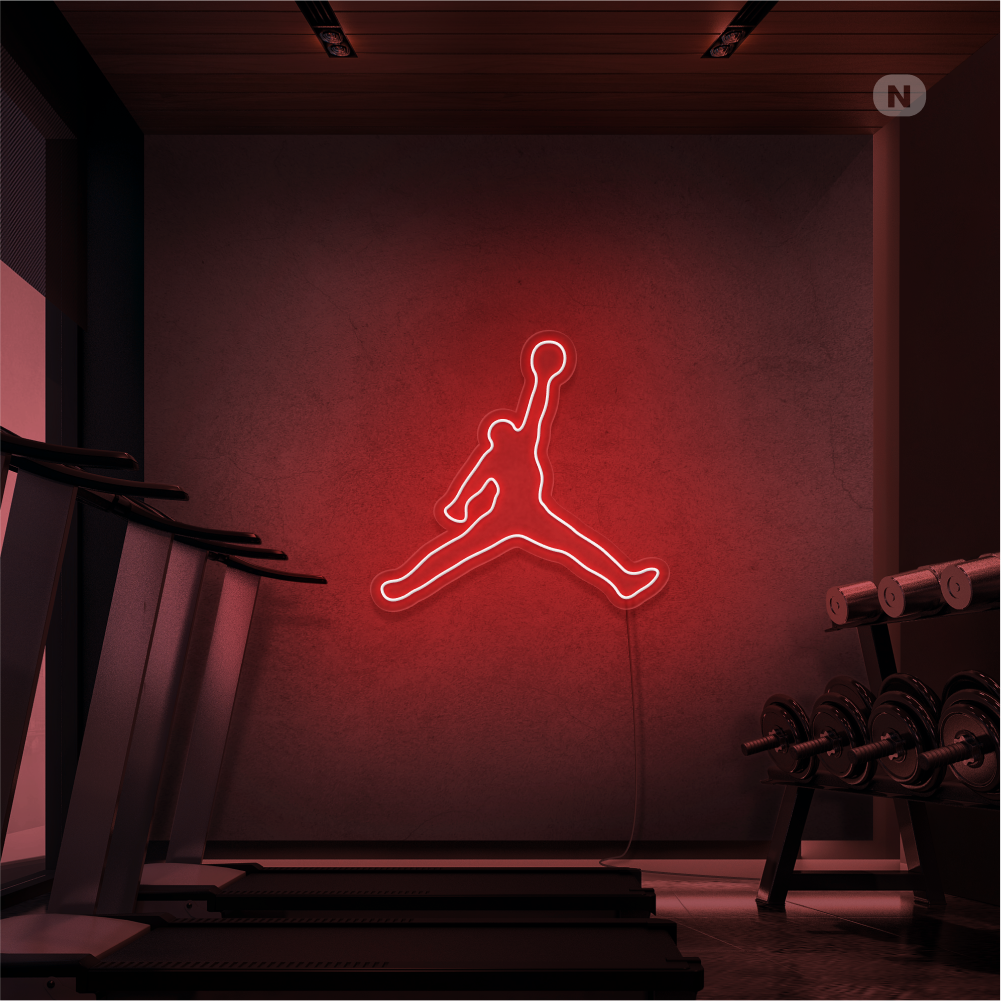 Neon Schild Jordanien