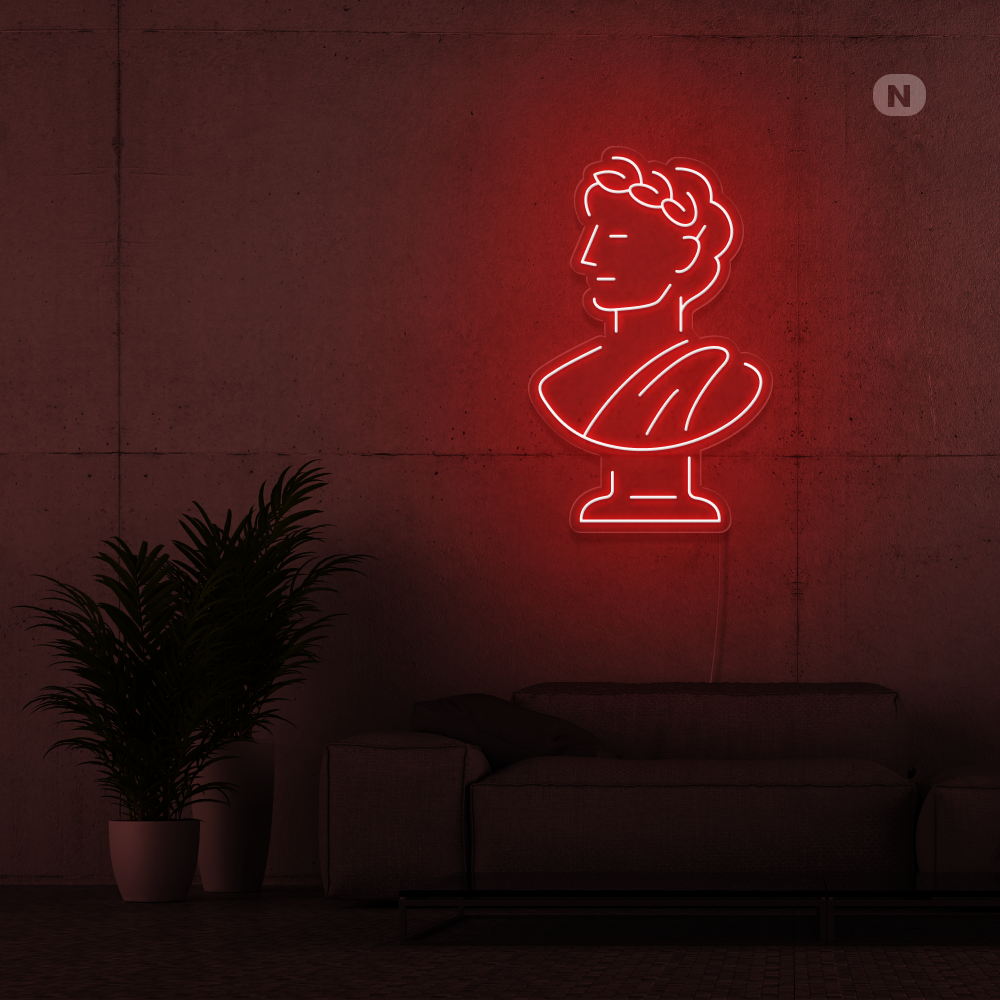 Neon Schild Cäsar