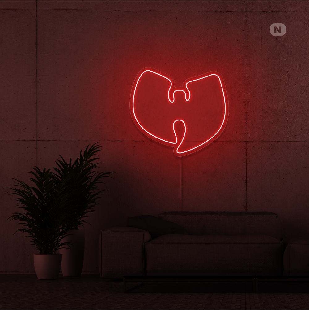 Neon Schild HIPHOP-Logo