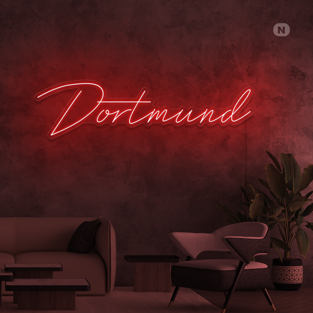 Neon Schild Dortmund