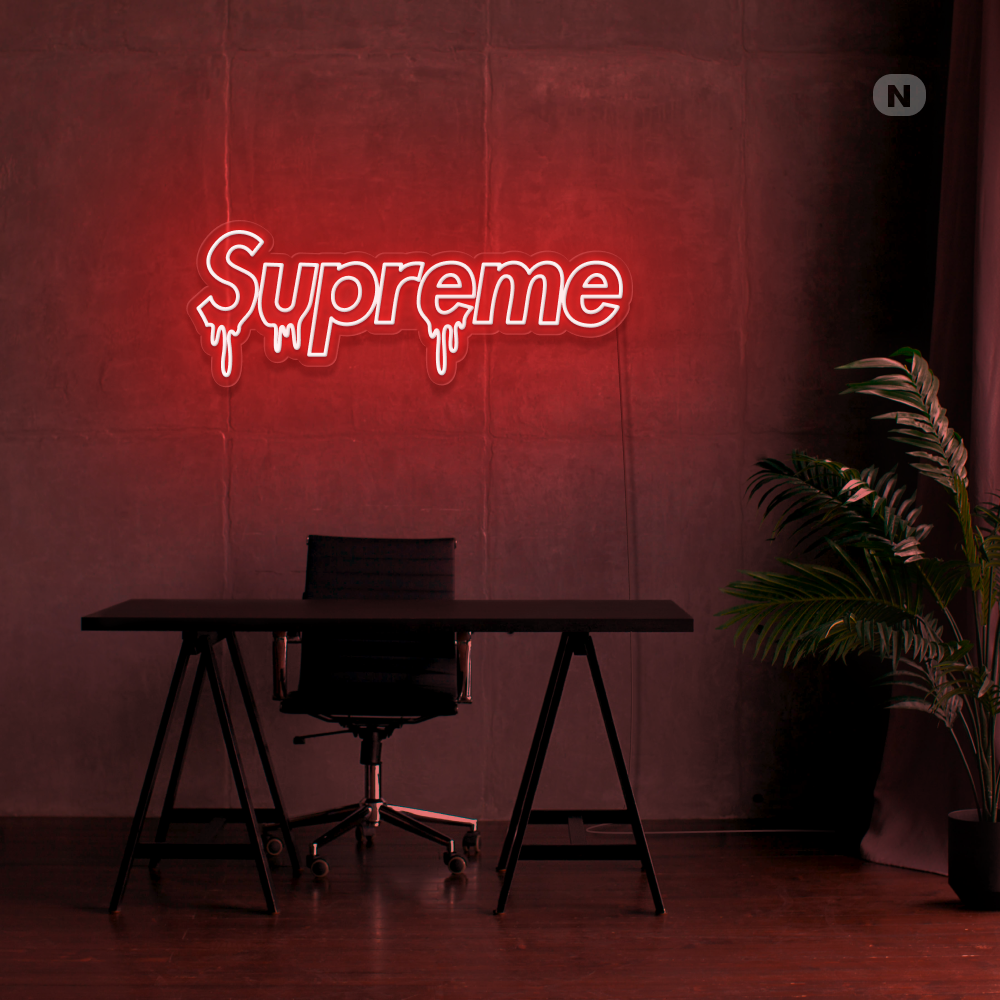 Neon Schild Supreme