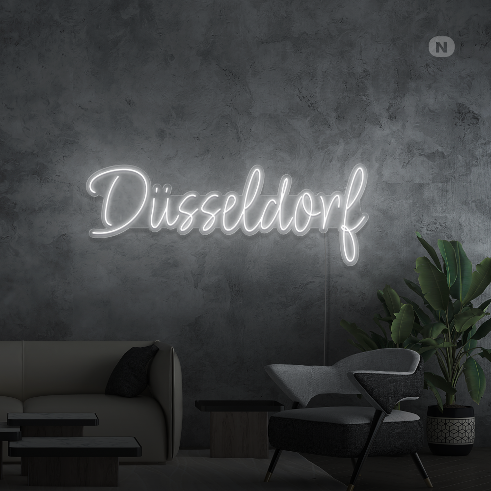 Neon Schild Düsseldorf