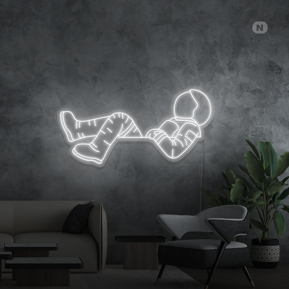 Neon Schild Astronaut