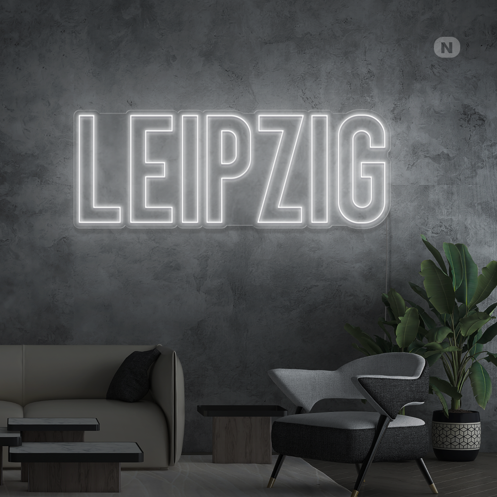 Neon Schild LEIPZIG