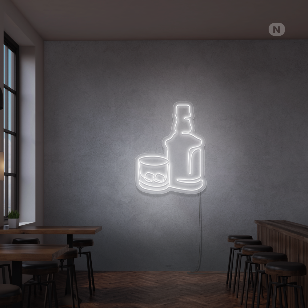 Neon Schild Whisky