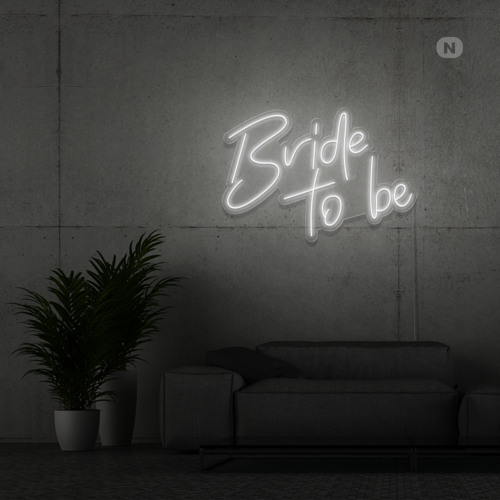 Neon Schild Bride To Be