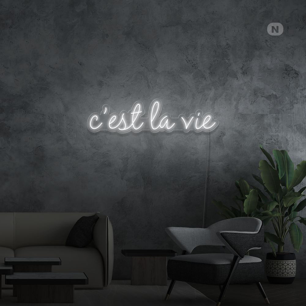 Neon Schild cestlavie