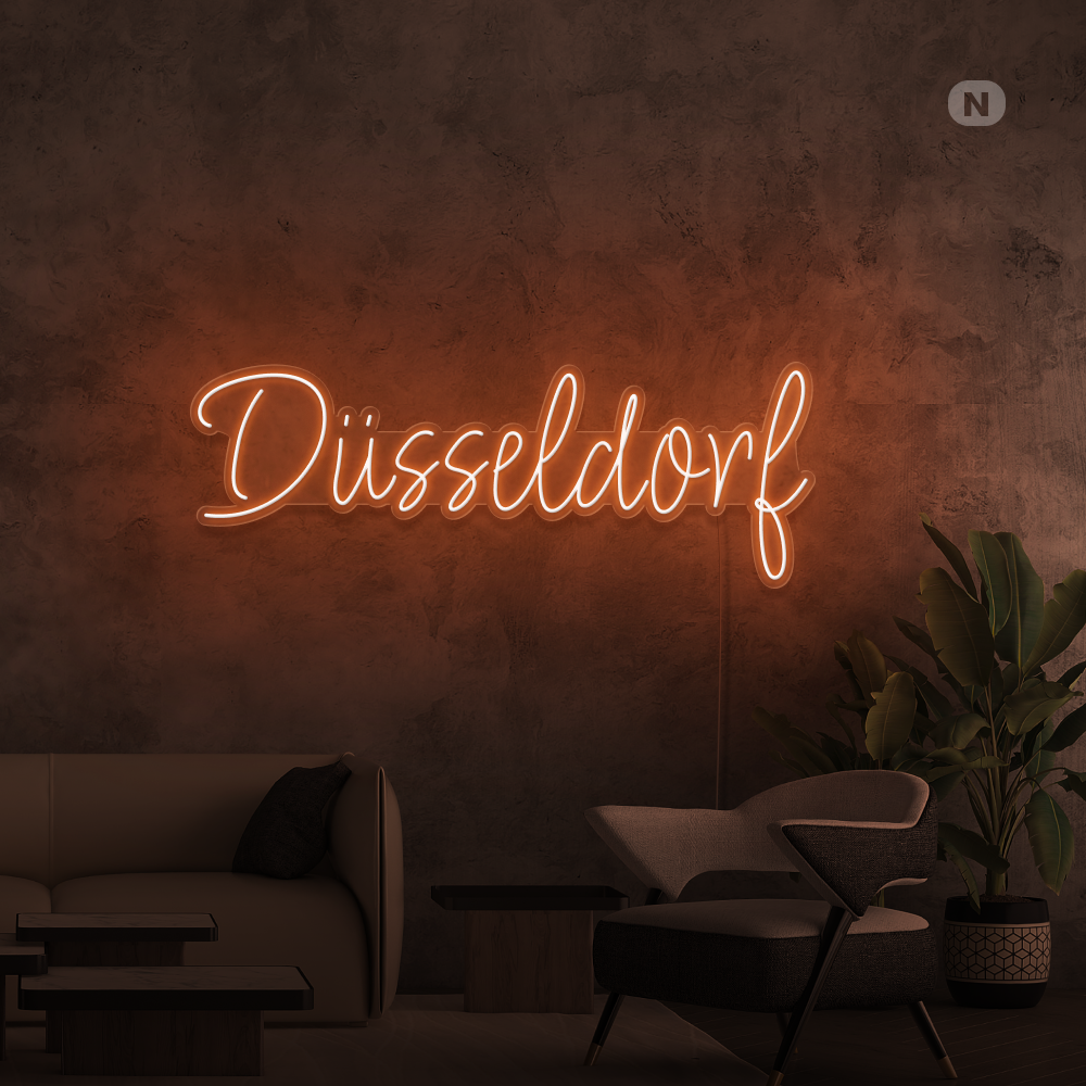 Neon Schild Düsseldorf