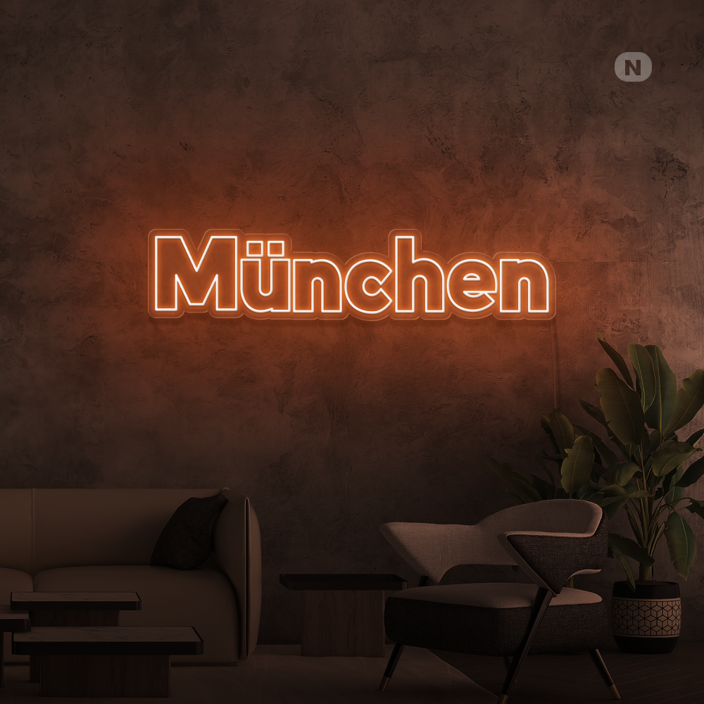 Neon Schild München