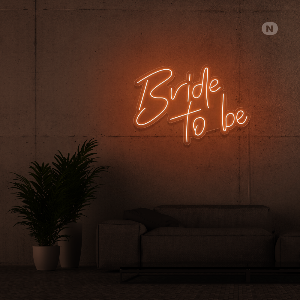 Neon Schild Bride To Be