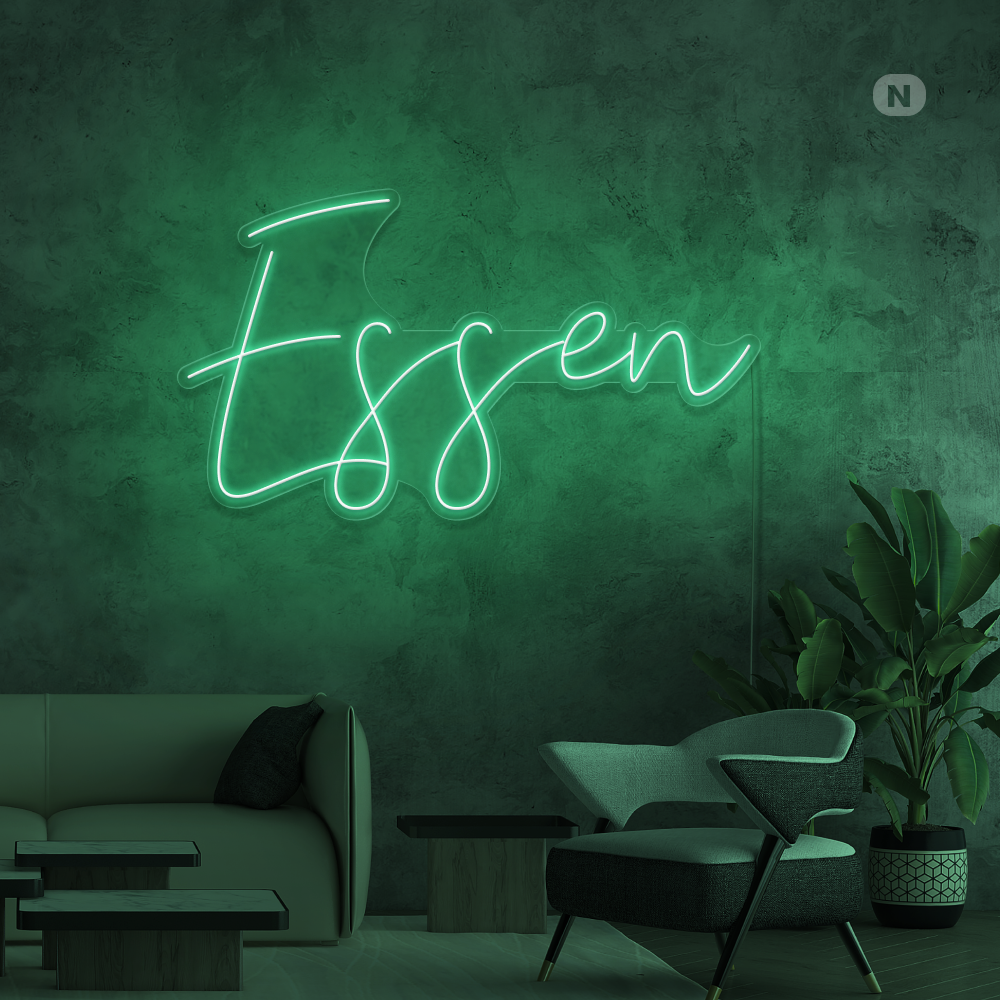 Neon Schild Essen