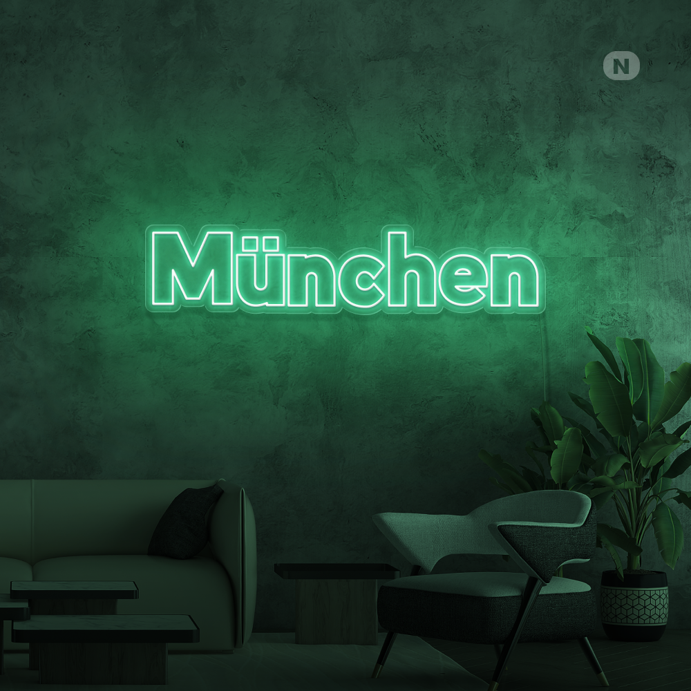 Neon Schild München