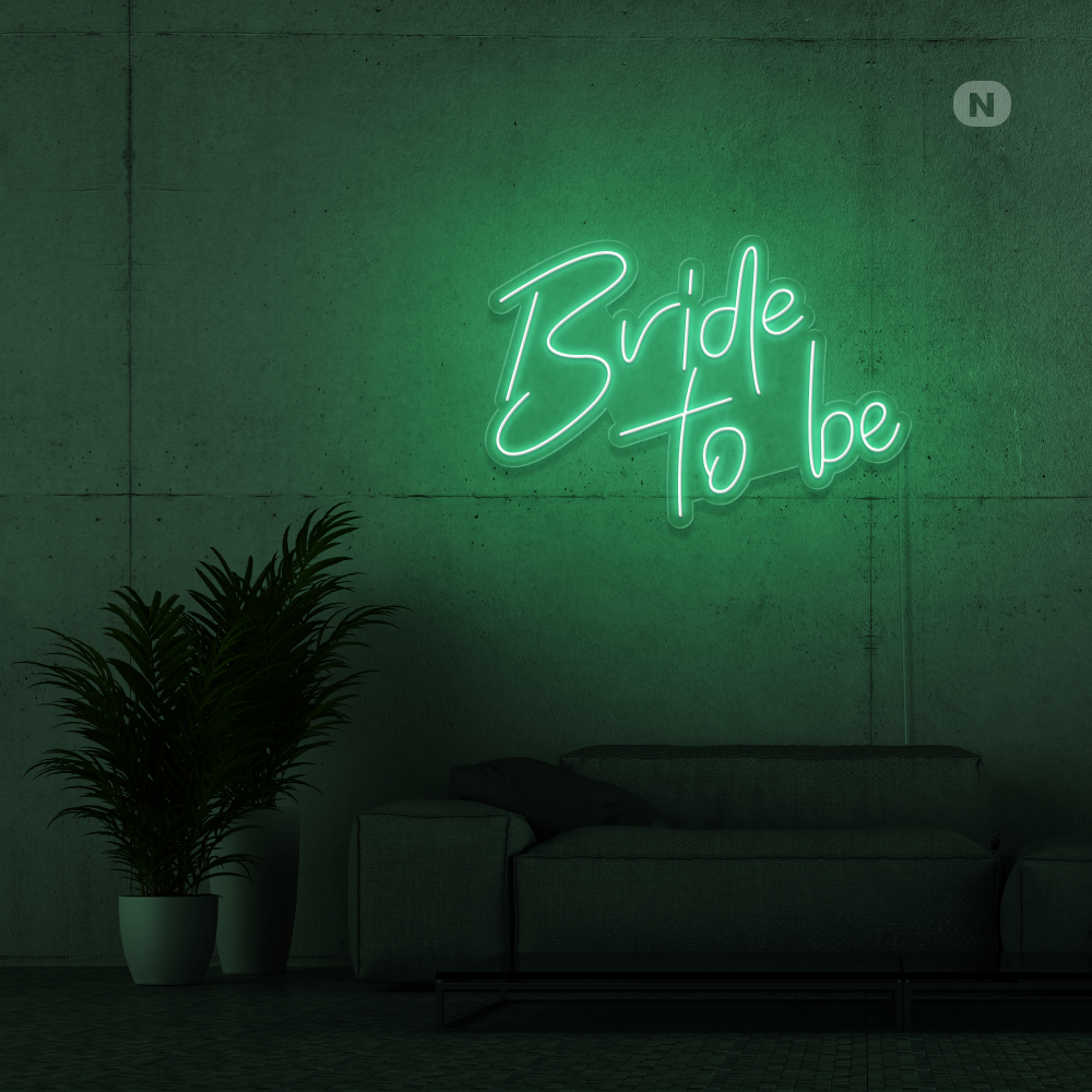Neon Schild Bride To Be