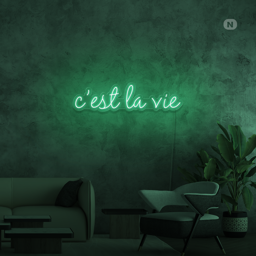 Neon Schild cestlavie