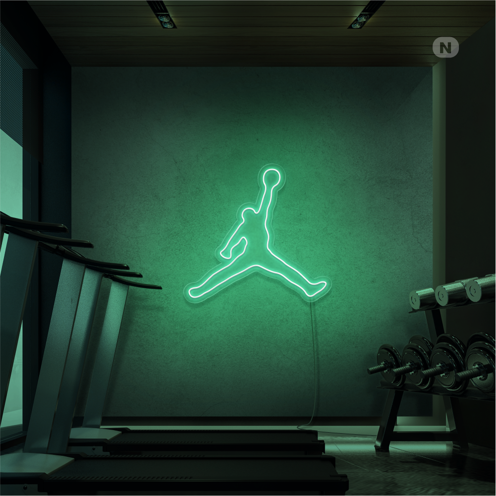 Neon Schild Jordanien