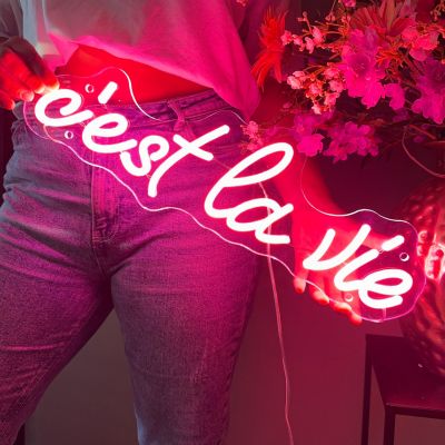 Neon Schild cestlavie
