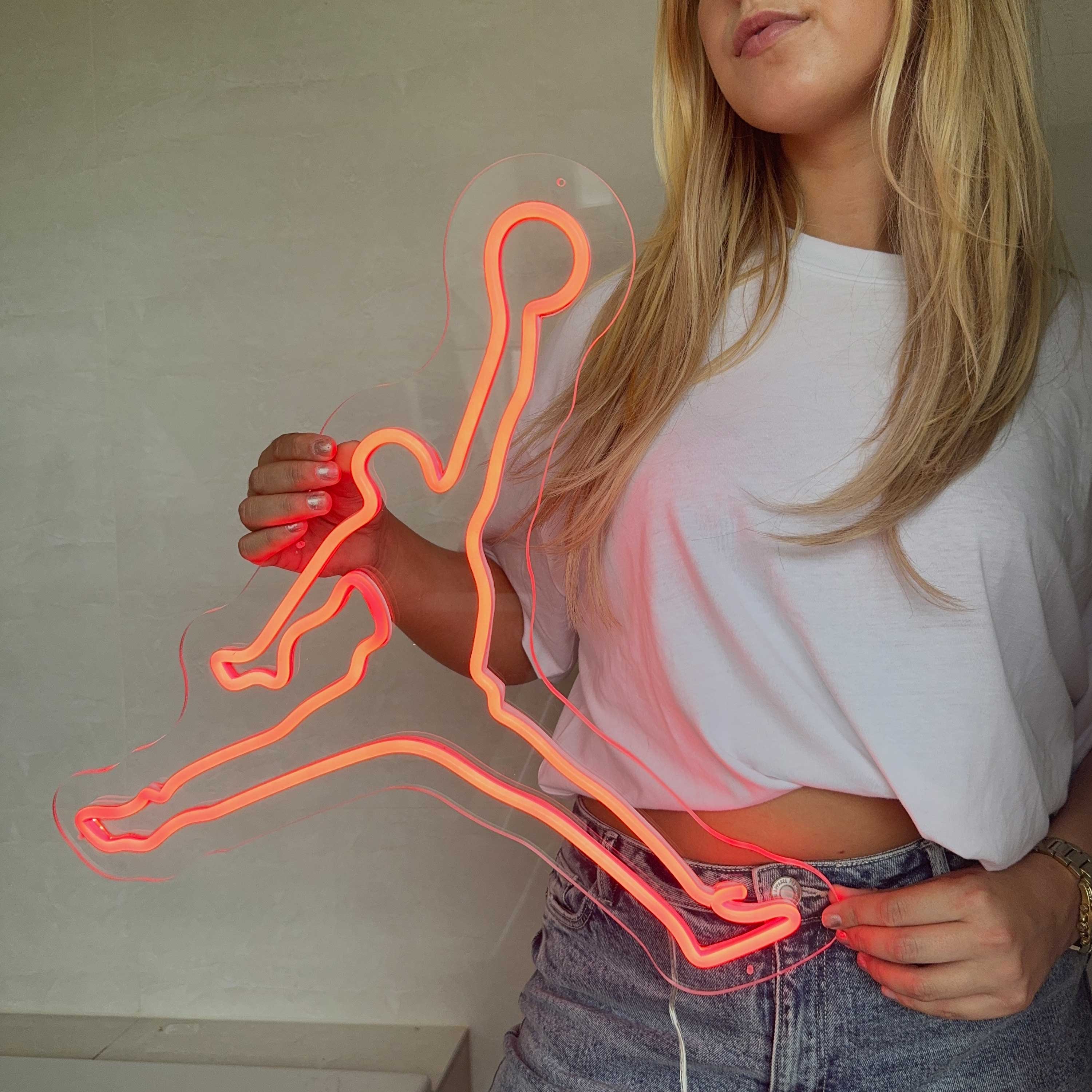 Neon Schild Jordanien