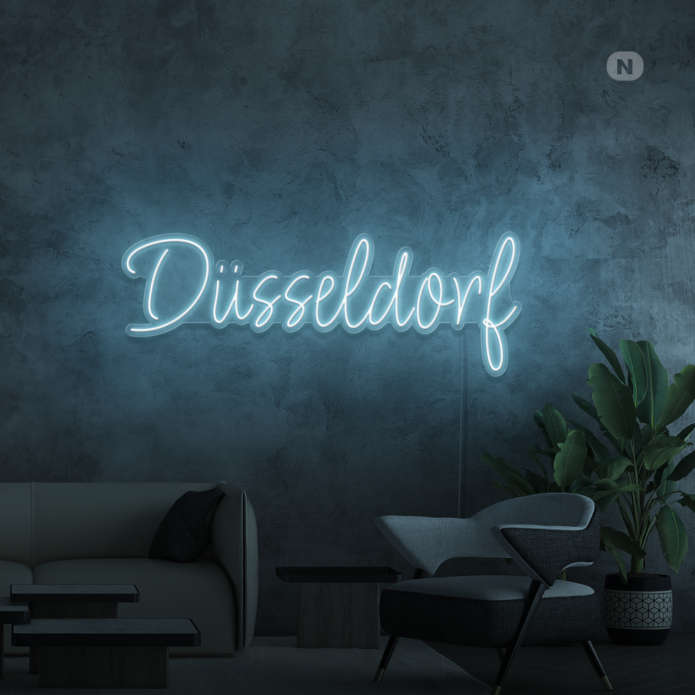 Neon Schild Düsseldorf