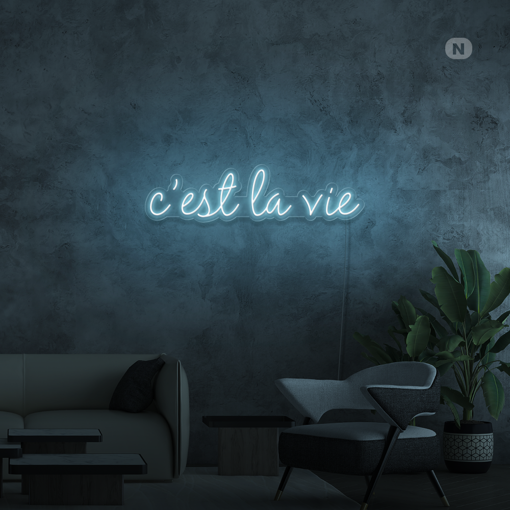 Neon Schild cestlavie