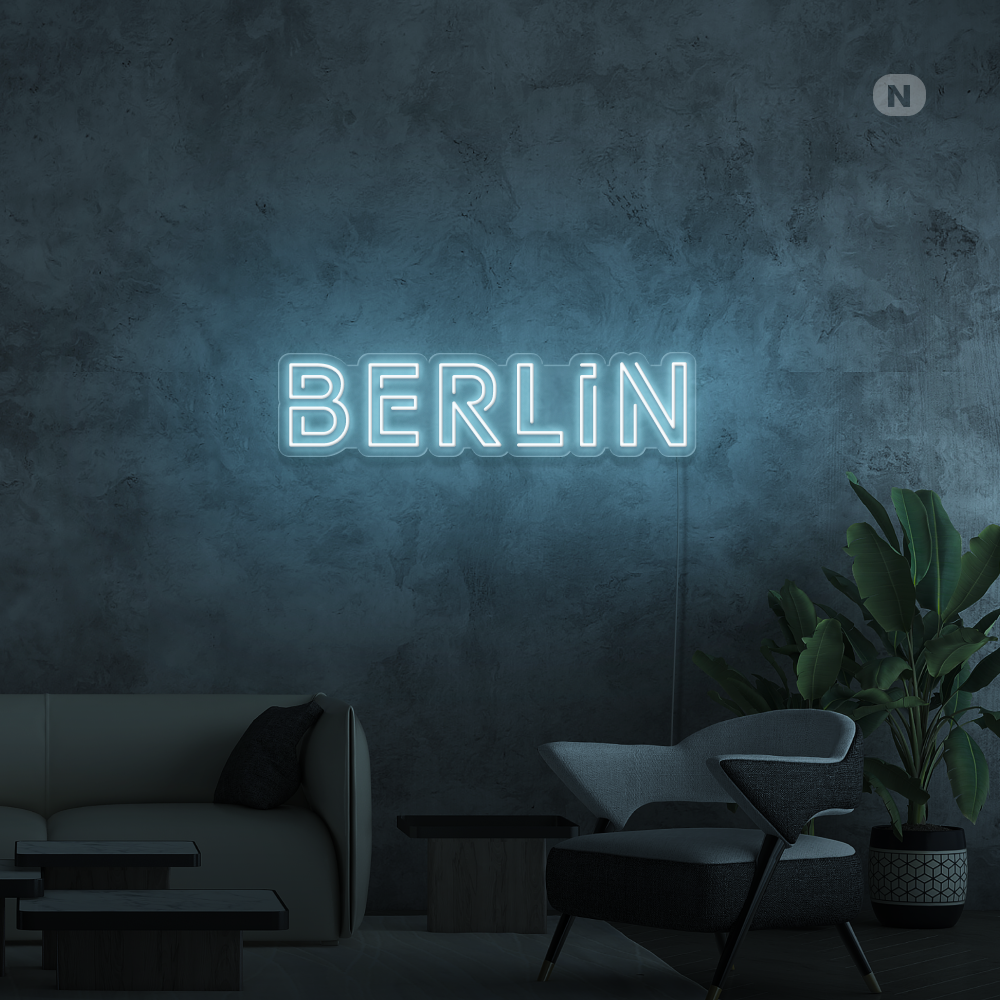 Neon Schild Berlin