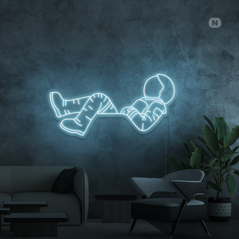 Neon Schild Astronaut