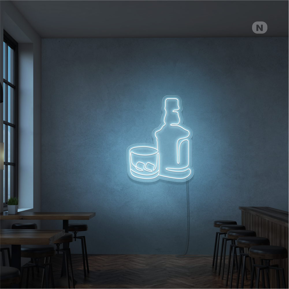 Neon Schild Whisky