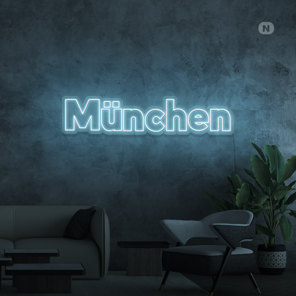 Neon Schild München