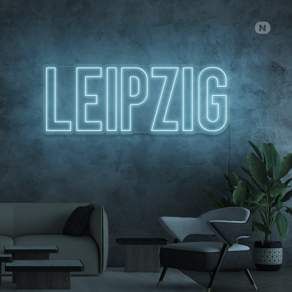 Neon Schild LEIPZIG