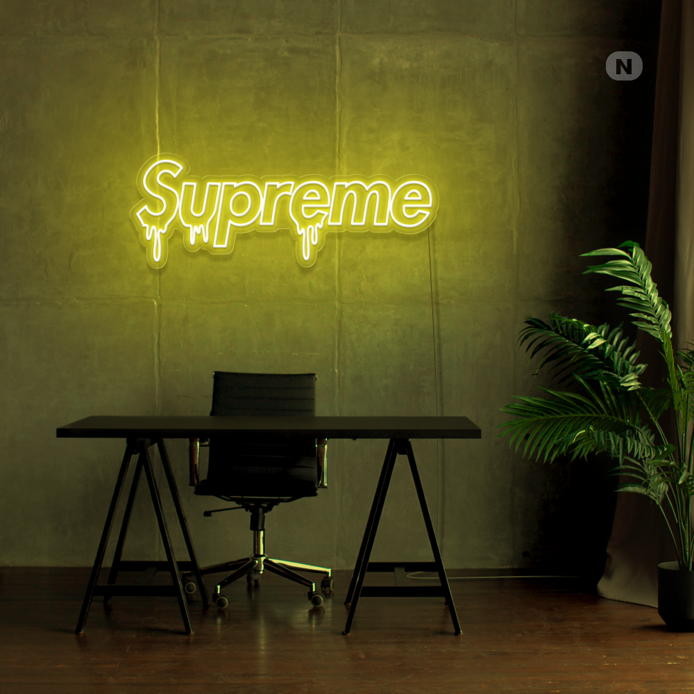 Neon Schild Supreme