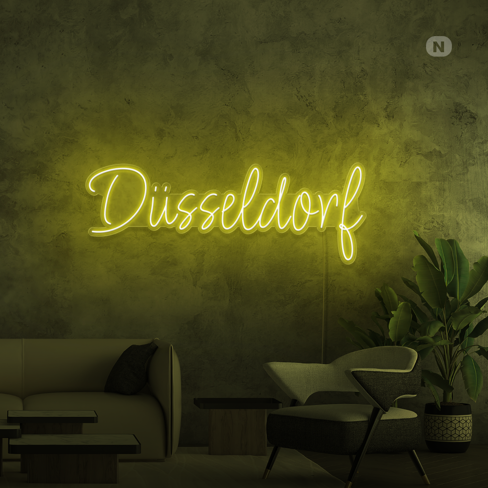 Neon Schild Düsseldorf