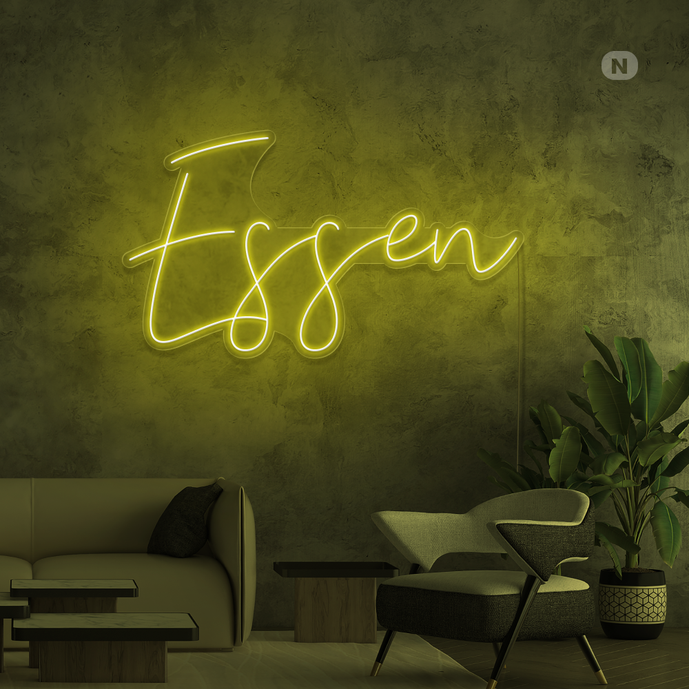 Neon Schild Essen